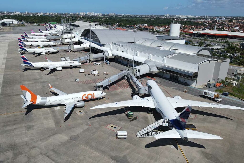 Aeroporto internacional de Fortaleza receberá mais 155 voos neste mês de julho