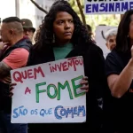 Movimentos fazem protesto em São Paulo contra PL da Fome