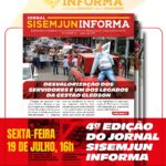 142ª Edição do Programa SISEMJUN INFORMA, da WEB TV SISEMJUN