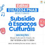 Abertas as inscrições para subsídios a Espaços Culturais no Crato