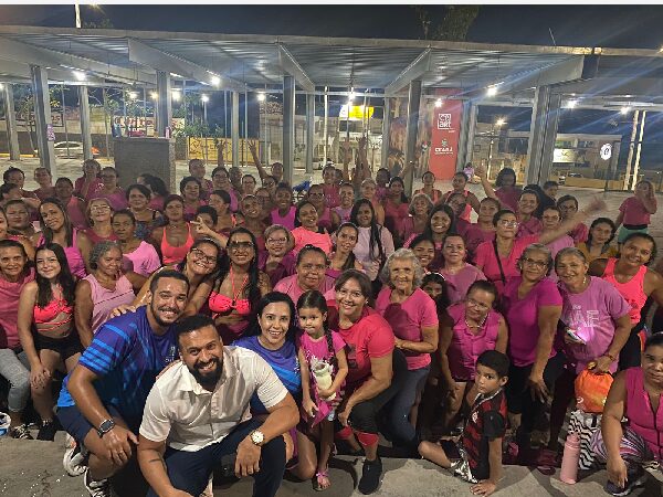 Aulão de Dança e Ginástica no Crato celebra Outubro Rosa e promove conscientização