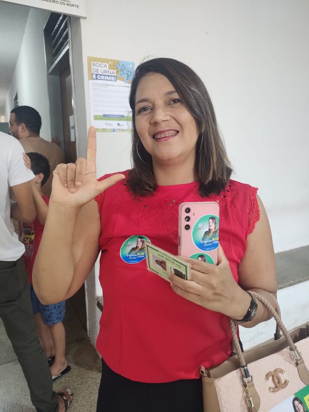 Erigalda Sousa vai votar no PSF do Leandro Bezerra