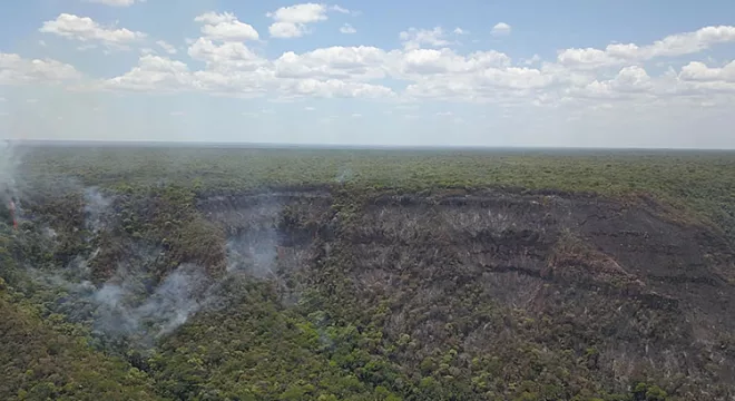 ICMBio: incêndio na Chapada do Araripe destrói 63 hectares