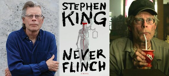 Stephen King anuncia novo livro "Never Flinch" para maio de 2025