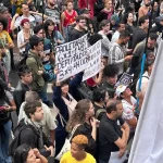 Protesto em São Paulo contra escala 6x1