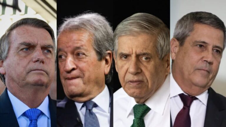 PF indicia Bolsonaro, Braga Netto, General Heleno, Valdemar Costa Neto e outros 33 em inquérito sobre tentativa de golpe