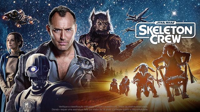 "Star Wars: Skeleton Crew" estreia no Disney+ com aventura épica