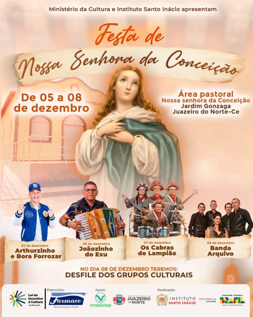 Festa Cultural Nossa Senhora: tradição e fé em Juazeiro