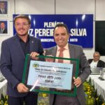 Câmara de Farias Brito homenageia Deputado Pedro Lobo em reconhecimento ao seu trabalho pelo município