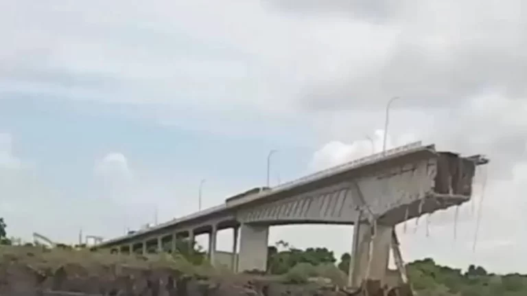 Ponte entre Maranhão e Tocantins desaba e deixa vítimas