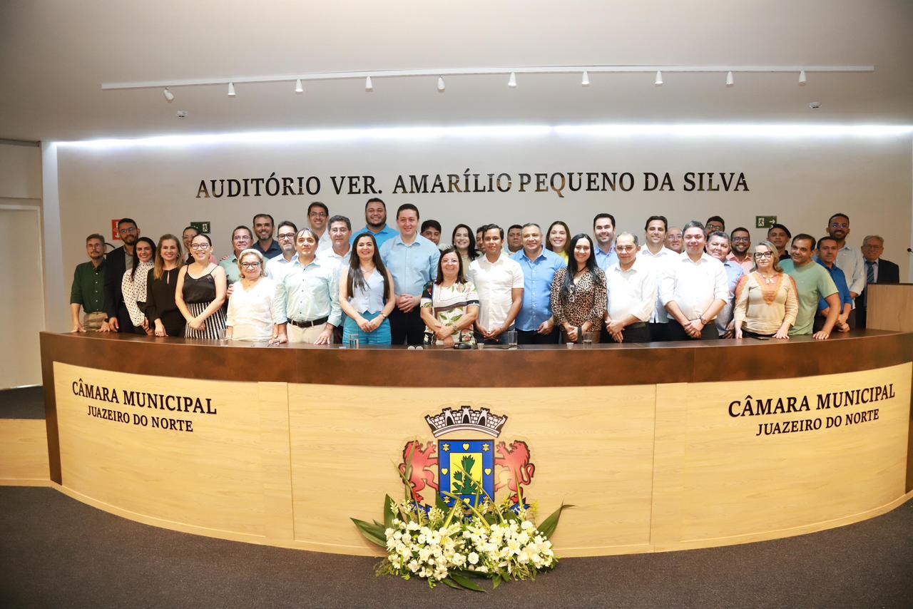 Câmara e Prefeitura de Juazeiro do Norte reforçam união em encontro histórico
