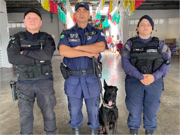 Crato reforça segurança com rondas policiais e cães de proteção