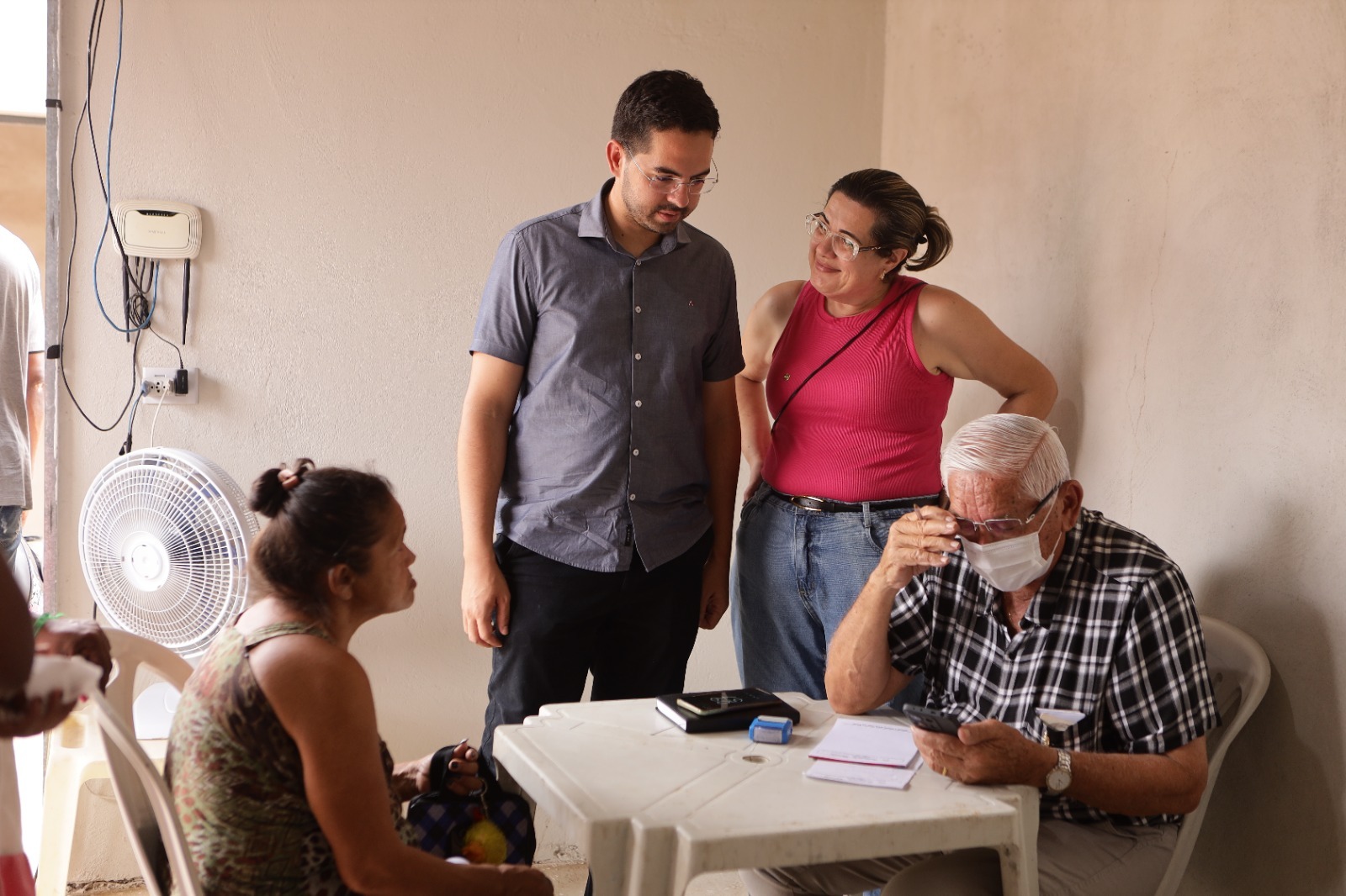 Deputado Davi de Raimundão participa sábado de ação social no Horto em Juazeiro