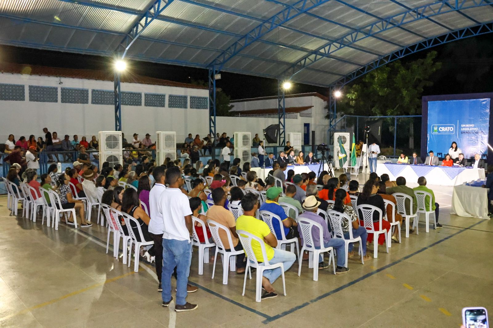 Com participação massiva da população, Câmara do Crato realiza sessão itinerante no distrito de Santa Fé