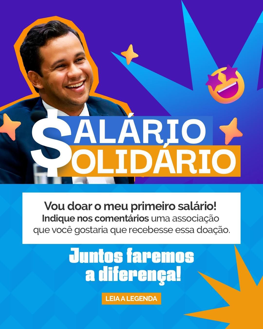 Felipe Vasques doará primeiro salário como vereador para três associações de Juazeiro do Norte