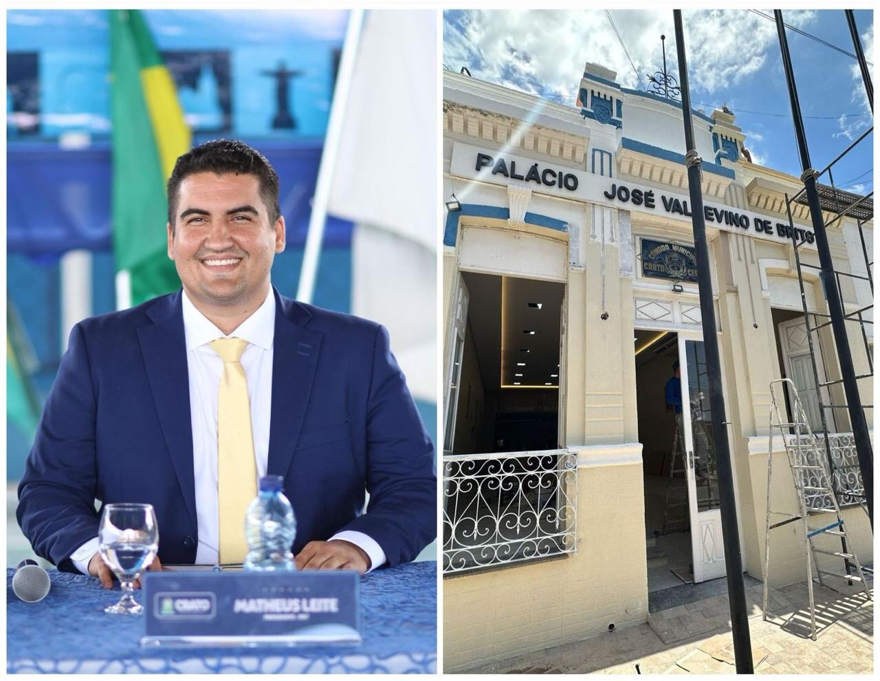 Câmara de Crato reinaugura sede após reforma e ciclo de sessões itinerantes