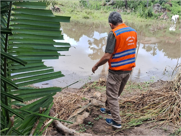 Defesa Civil do Crato realiza vistorias em açudes e barragens