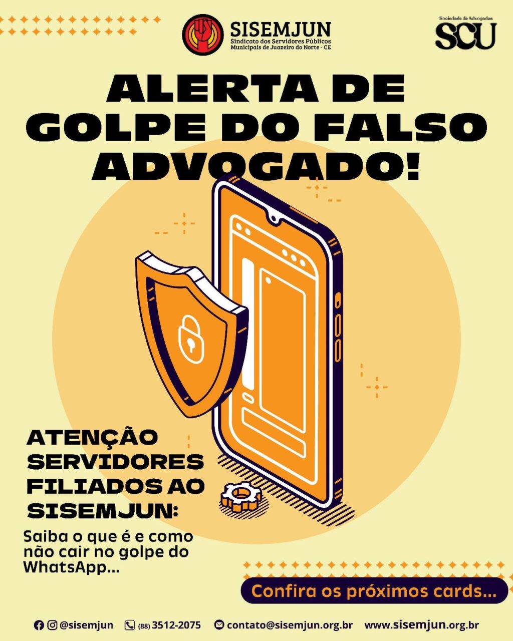 SISEMJUN aleta sobre golpe de falso advogado 1 SISEMJUN aleta sobre golpe de falso advogado