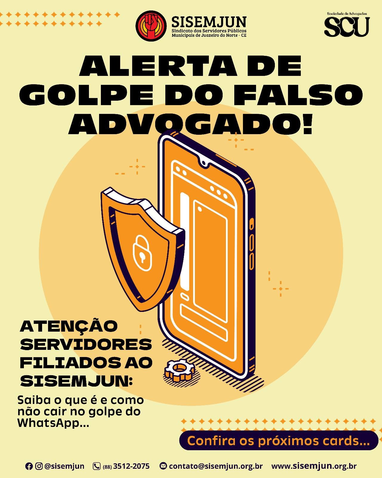 SISEMJUN aleta sobre golpe de falso advogado