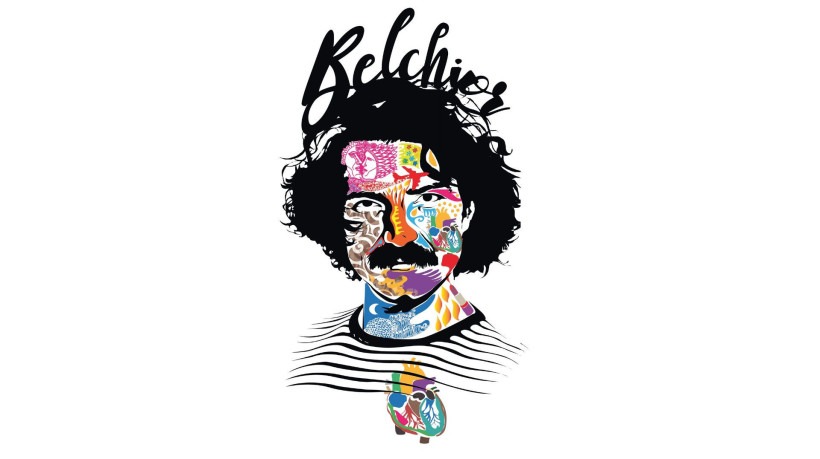 Pôster de Belchior ilustrado por Carlus Campos disponível para download gratuito