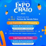Expocrato 2025: Ingressos físicos à venda a partir de 1º de abril