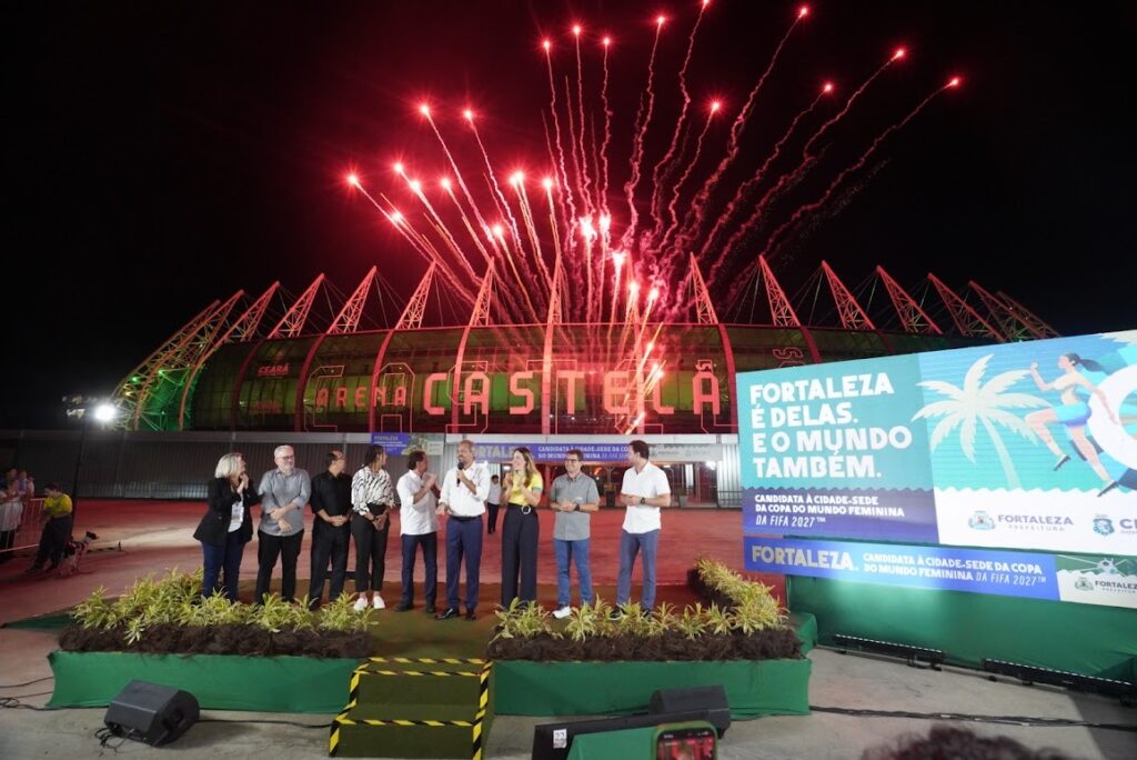 Fortaleza será uma das sedes do mundial feminino de futebol em 2027