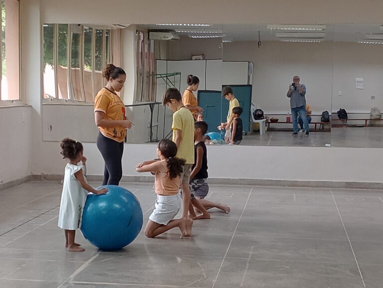 SINASEFINHO envolve criançada com atividades lúdicas, culturais e esportivas