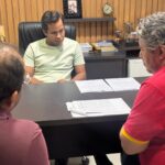 Em busca de apoio para campanha salarial 2025, SISEMJUN se reúne com o presidente da Câmara Municipal de Juazeiro do Norte