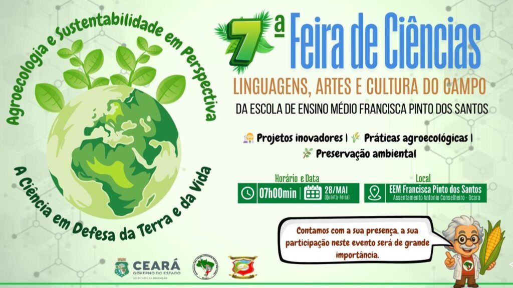 Escola Francisco Pinto dos Santos realiza feira de Ciências, Linguagens e Arte 1 feira andson