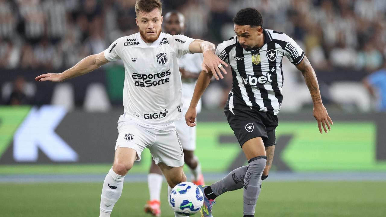 Ceará perde para o Botafogo por 3x2 e segue sem vencer fora de casa na Série A