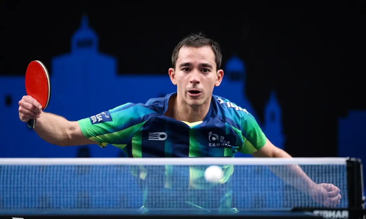 Hugo Calderano é bicampeão em torneio na Eslovênia