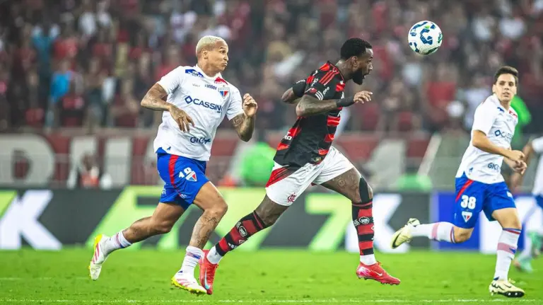 Fortaleza é goleado por 5x0 pelo Flamengo no Maracanã