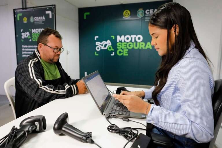 Moto Segura CE permite cadastro de condutores