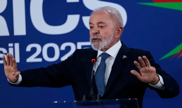 Lula diz que ameaça de taxação de Trump não preocupa países do BRICS