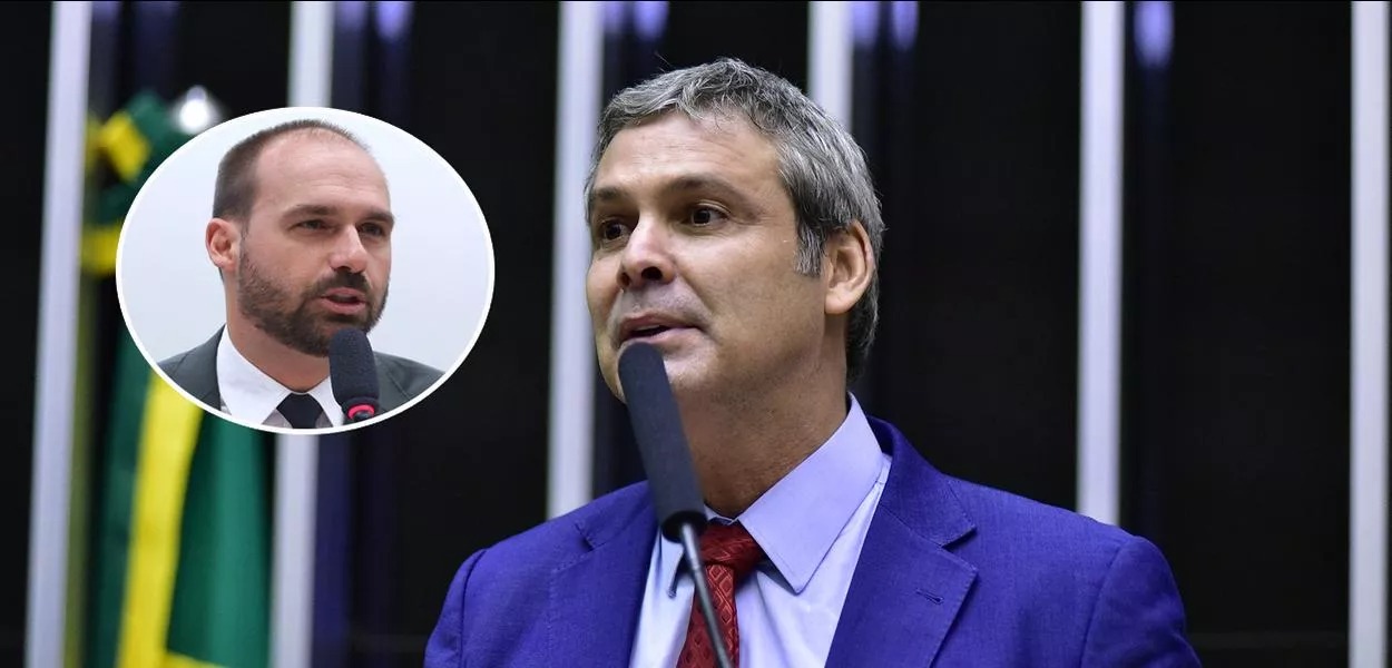 Lindbergh pede suspensão e cassação de Eduardo Bolsonaro por ataques à soberania e ao STF