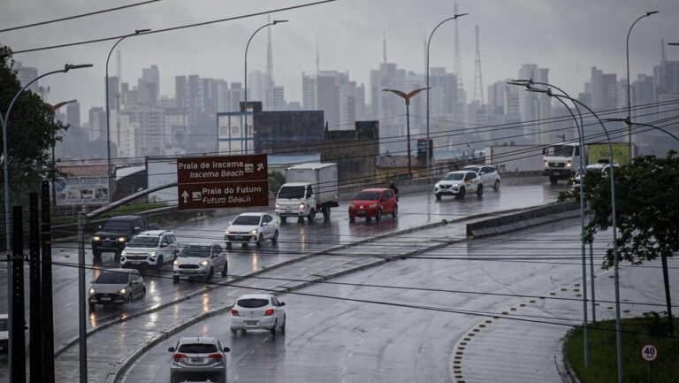 Chuva no Ceará em julho surpreende e é explicada por fenômenos atmosféricos atípicos
