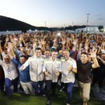 Elmano e Fernando Santana inauguram juntos o projeto Malha D’agua