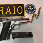 CPRaio apreende pistola 9 mm e detém foragido com antecedentes em Pentecoste