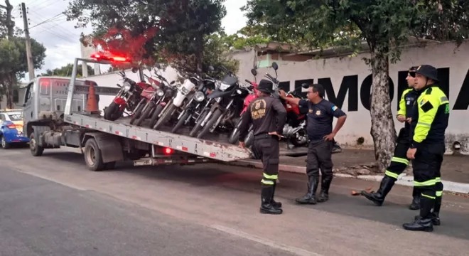 Juazeiro intensifica Operação Cano Kadron: mais motos são apreendidas por escapamentos adulterados