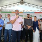 Em Jaguaretama, Elmano entrega 100ª Brinquedopraça da gestão, CEI e areninha com investimento de R$ 2,7 milhões