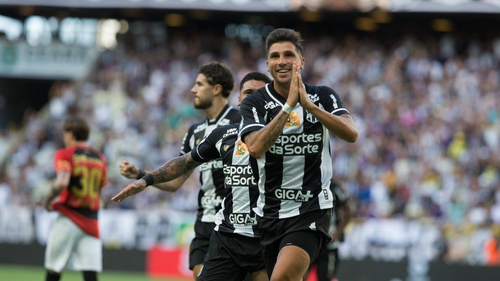 Lucas Mugni lidera assistências na Série A com 5 passes para gol e vive melhor fase da carreira no Ceará