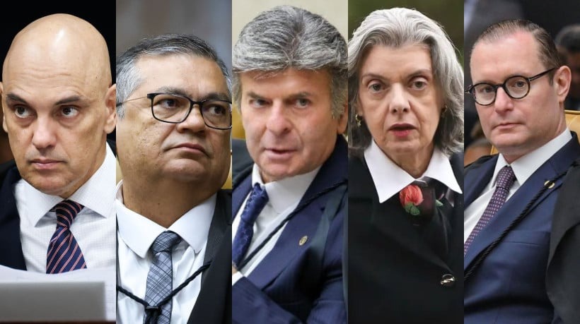 Quem são os ministros do STF que julgam Bolsonaro e quem os indicou