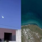 Meteoro em forma de bólido cruza o céu do Ceará à luz do dia e deixa rastro luminoso no oceano
