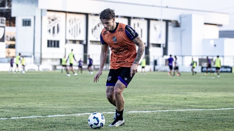 Ceará retorna aos treinos em Porangabuçu com foco no duelo contra o Vasco pelo Brasileirão