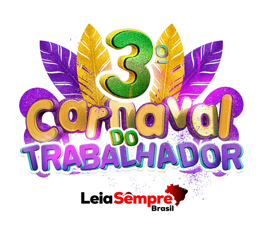 Estampa da Camisa do 3o Carnaval do Trabalhador