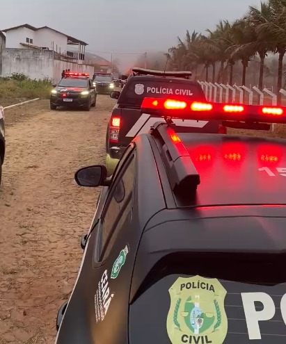 Polícia Civil prende 10 suspeitos em operação contra facções na Serra da Ibiapaba