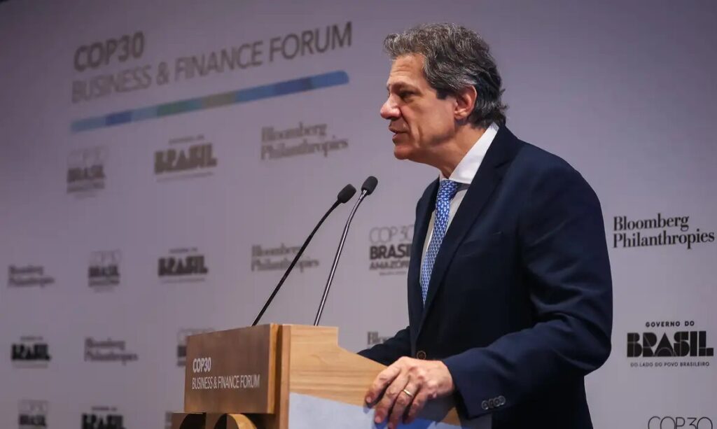 Haddad prevê captar US$ 10 bilhões para Fundo Tropical das Florestas até 2026