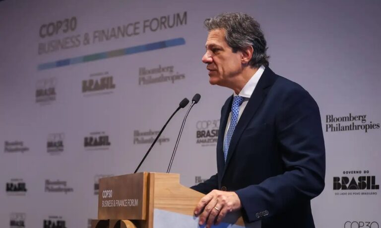 Haddad prevê captar US$ 10 bilhões para Fundo Tropical das Florestas até 2026