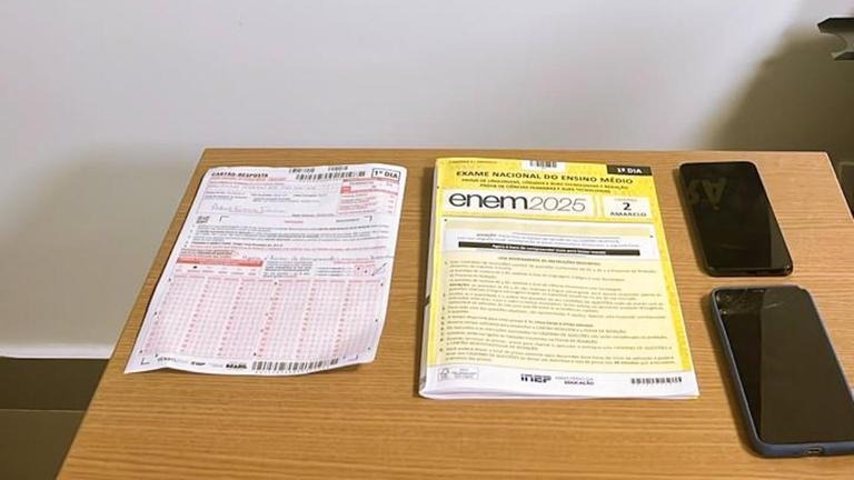 Candidato é preso por fraude no Enem 2025 em Juazeiro do Norte após ser flagrado com celular durante prova