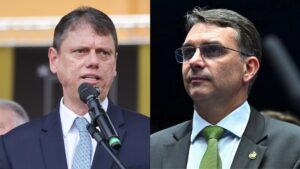 Flávio Bolsonaro diz que candidatura em 2026 é “irreversível” sem apoio do centrão e afasta Tarcísio da disputa